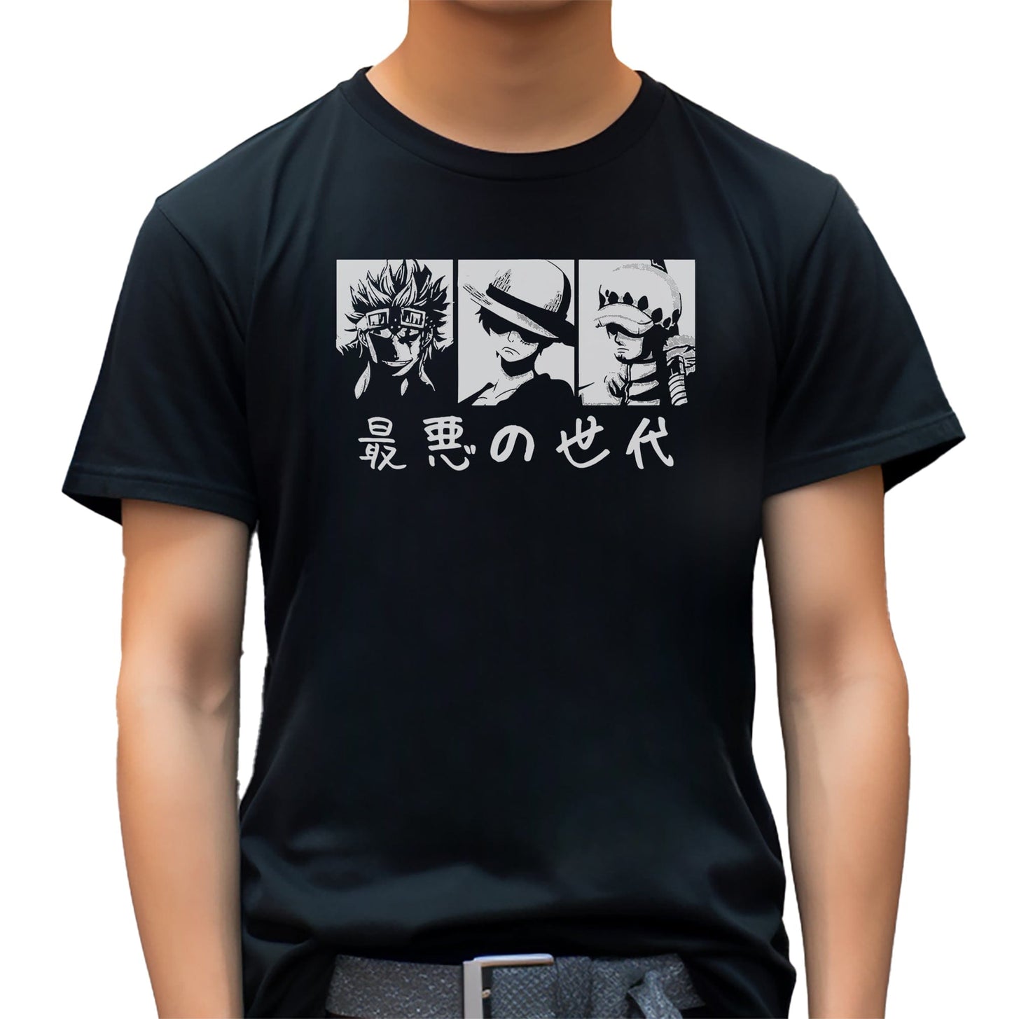 Pirate Blocks T-Shirt Ahoy, Anime