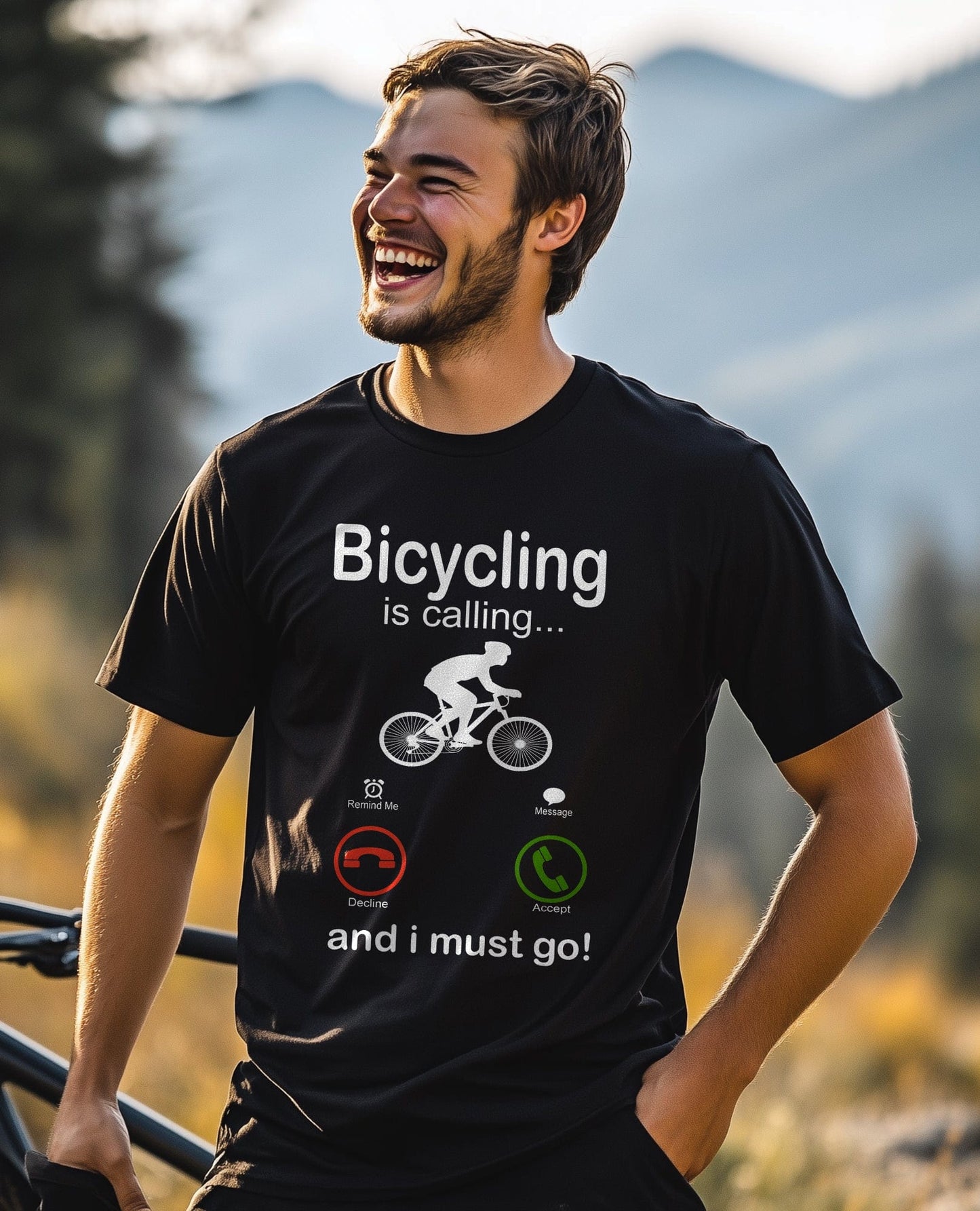 Cycling (273) T-Shirt - Funny and