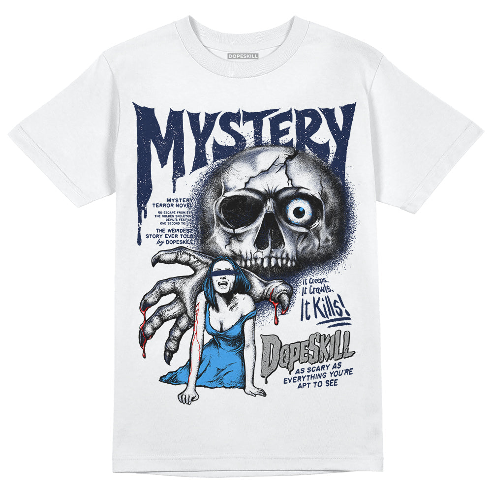 AJ Spizike White Obsidian DopeSkill T-Shirt Mystery Ghostly Grasp Graphic