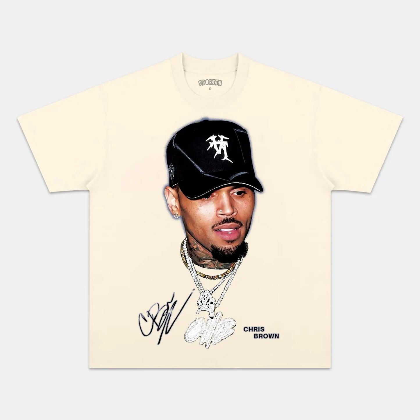 2024 CHRIS BROWN VINTAGE V2 TEE Style002