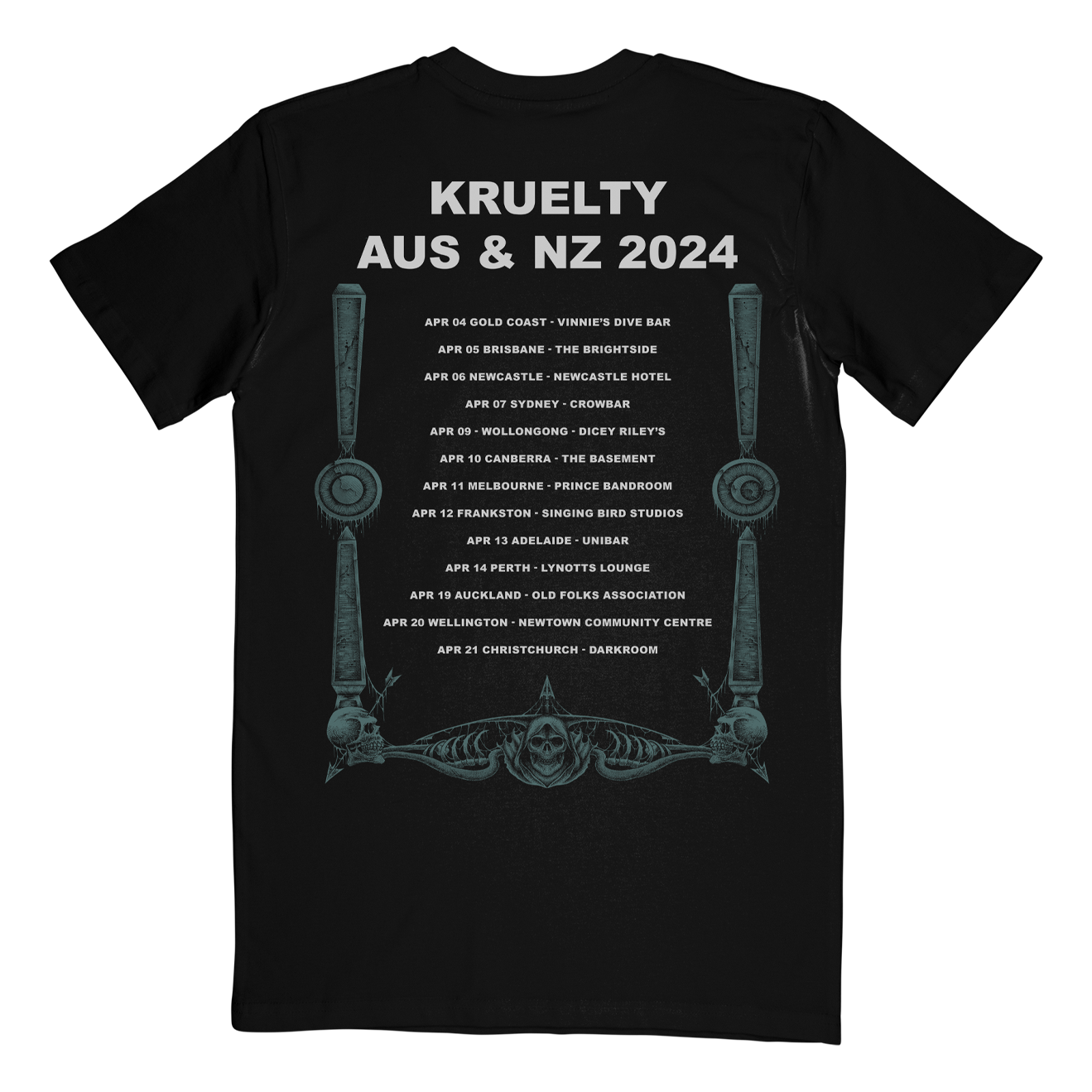 2024 AUS & NZ Tour T-Shirt