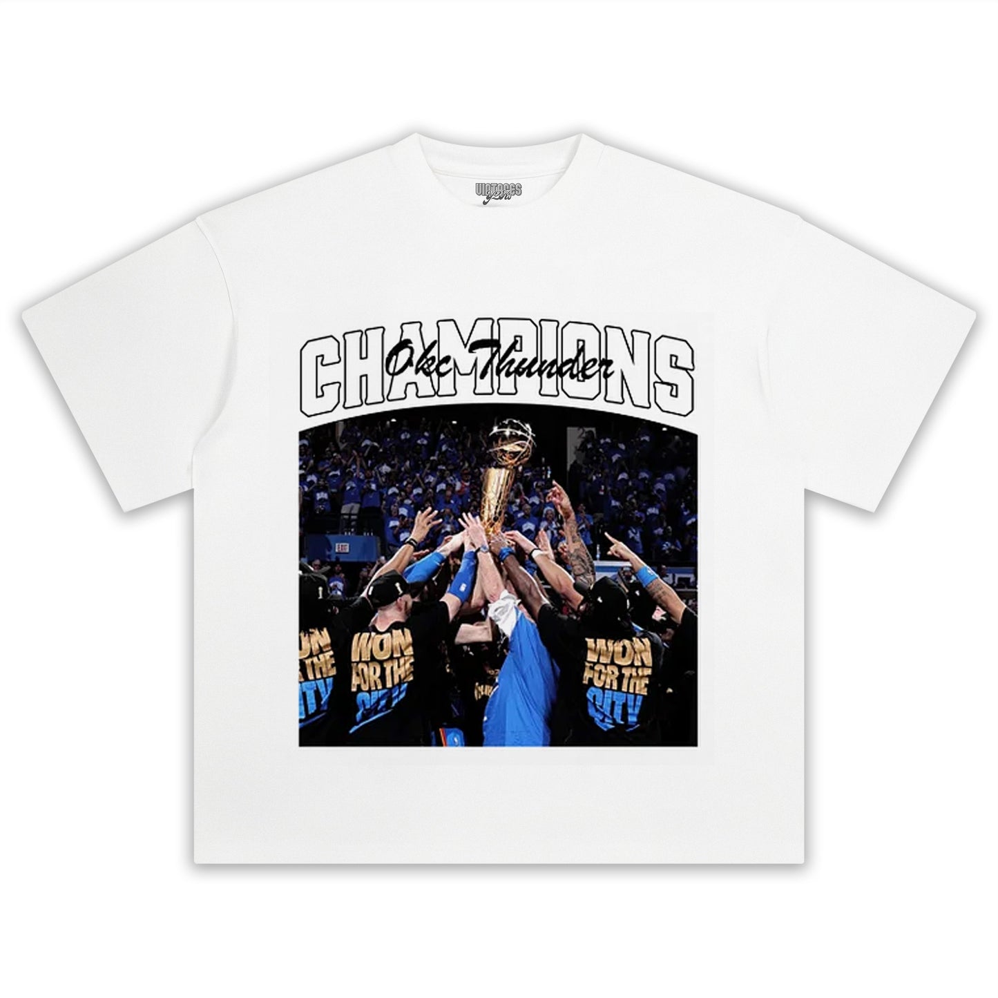 2025 OKLAHOMA CITY THUNDER y2k TEE