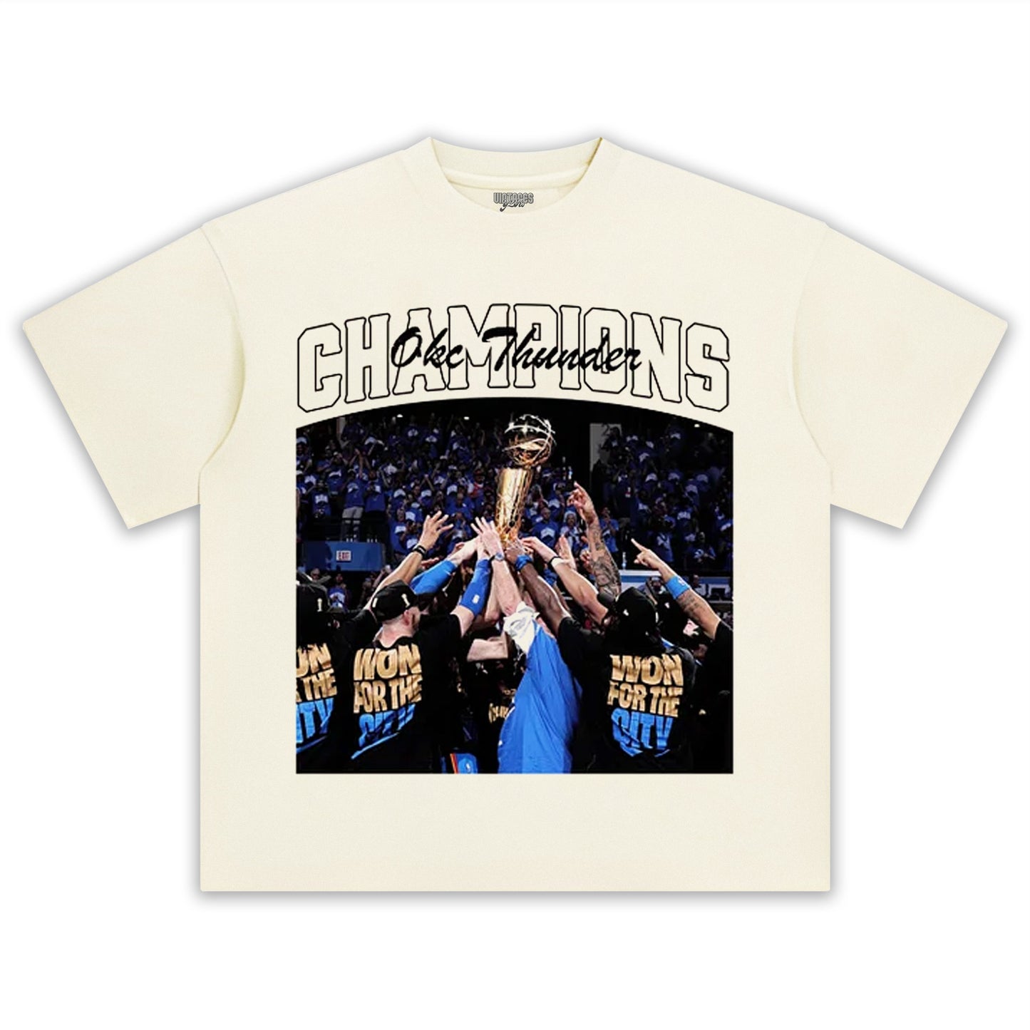 2025 OKLAHOMA CITY THUNDER y2k TEE