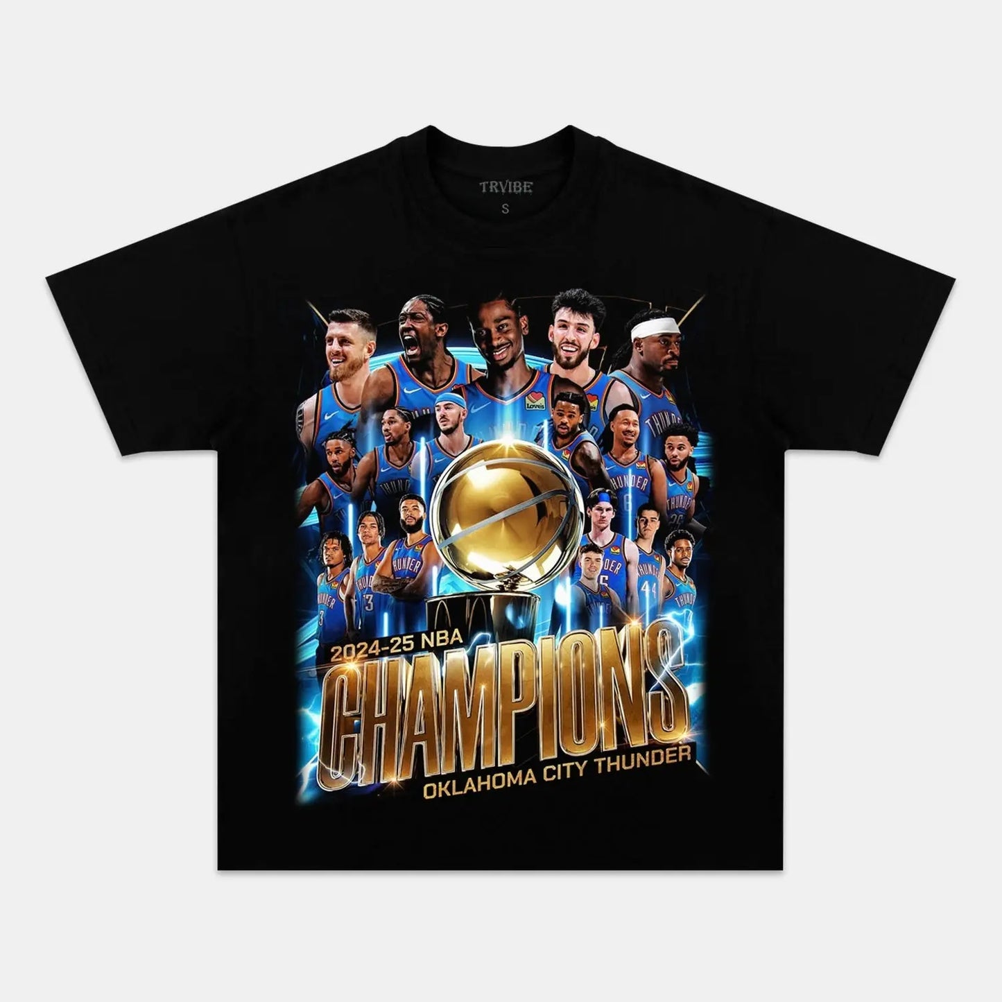 2025 OKLAHOMA CITY THUNDER TEE Style002
