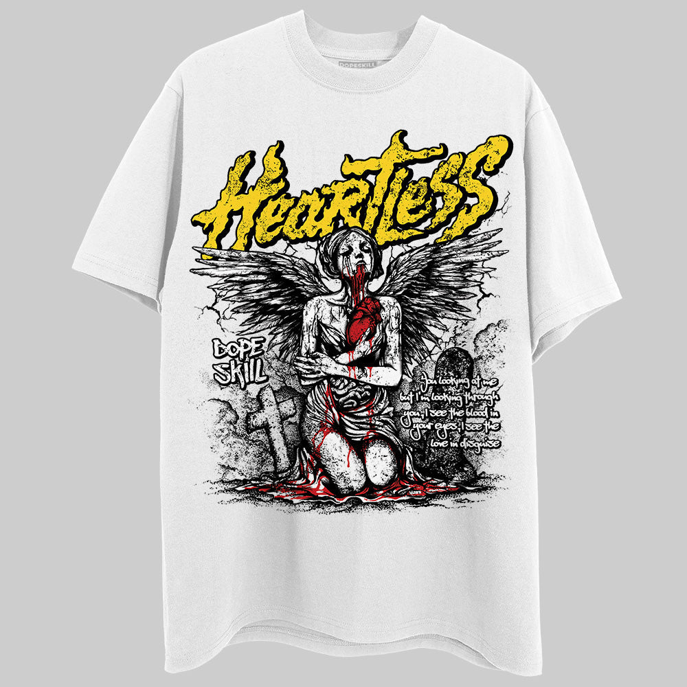 Black Tour Yellow AJ 4 Thunder DopeSkill Unisex T-Shirt Heartless Graphic