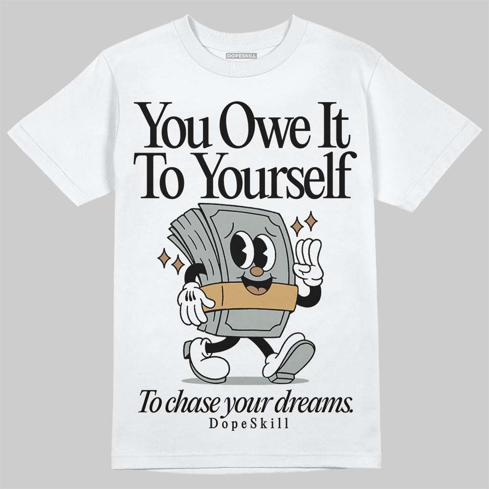 1906R ‘White Gold’ DopeSkill T-Shirt Owe It To Yourself Graphic