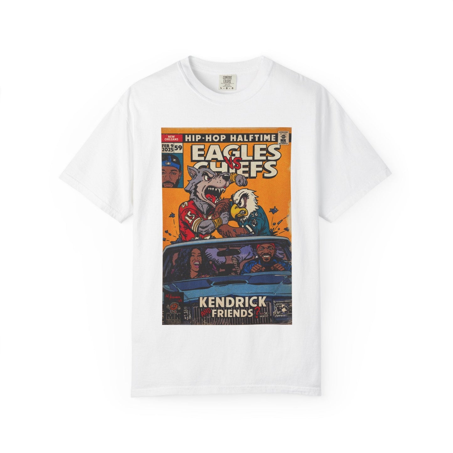 2025 Halftime - Eagles vs Chiefs - Unisex Comfort Colors T-shirt
