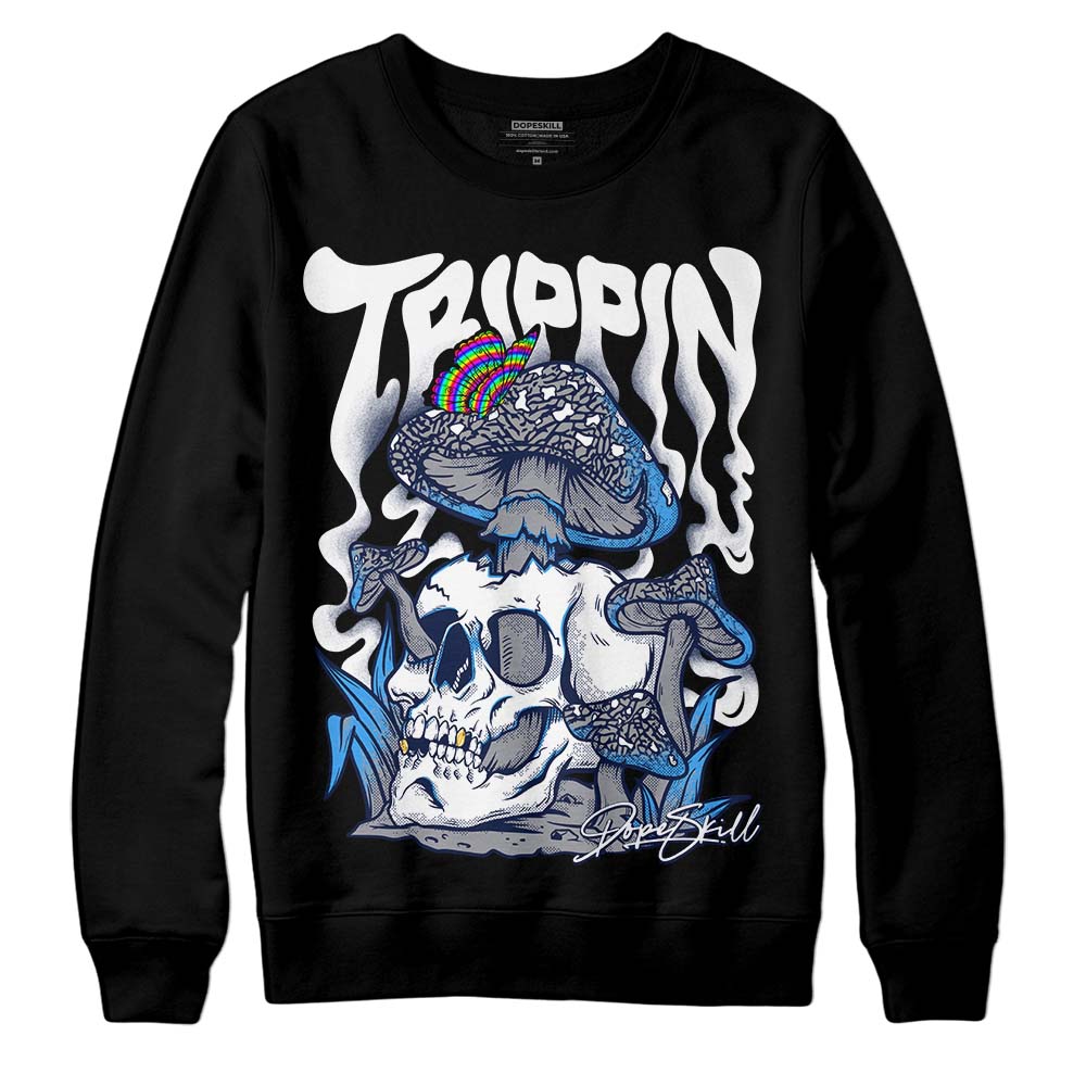 AJ Spizike White Obsidian DopeSkill Sweatshirt Trippin Graphic
