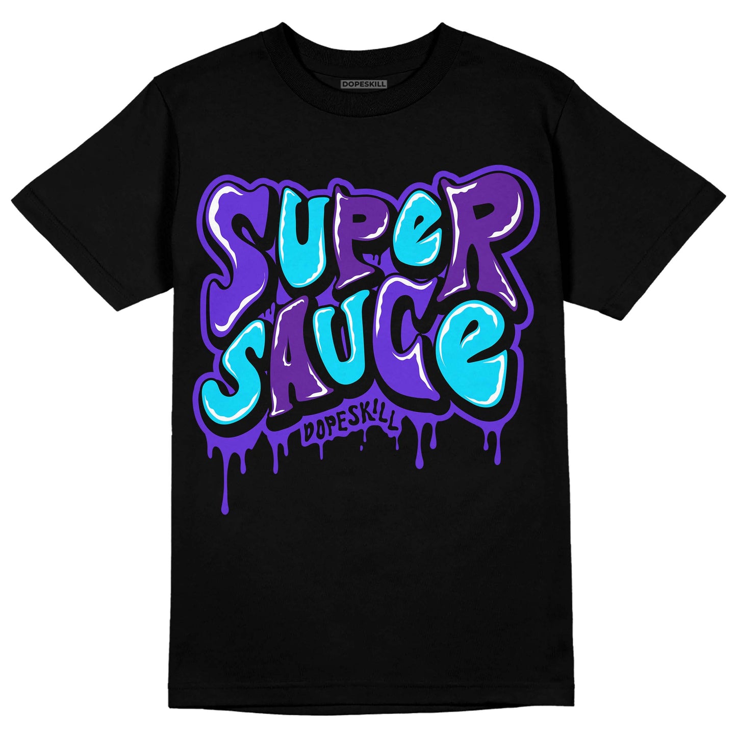 Aqua 6s DopeSkill T-Shirt Super Sauce Graphic