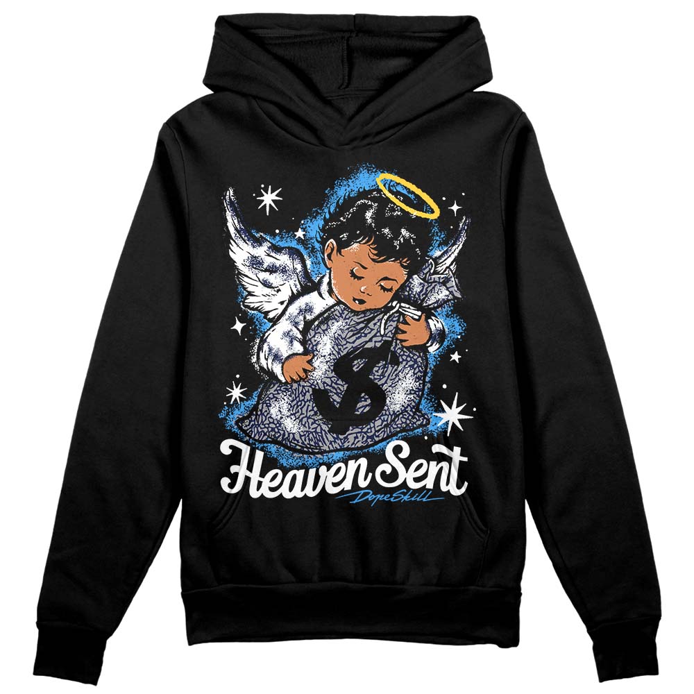 AJ Spizike White Obsidian DopeSkill Hoodie Sweatshirt Heaven Sent Graphic