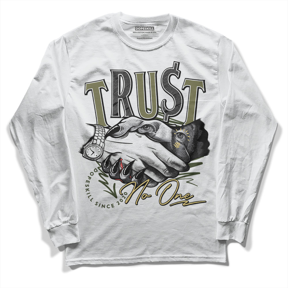Craft Olive 4s DopeSkill Long Sleeve T-Shirt Trust No One Graphic