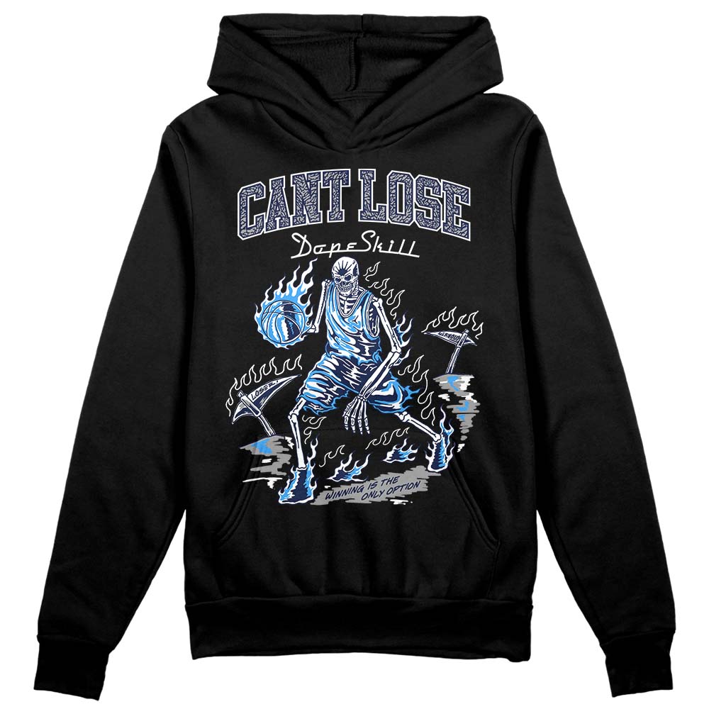AJ Spizike White Obsidian DopeSkill Hoodie Sweatshirt Cant Lose Graphic