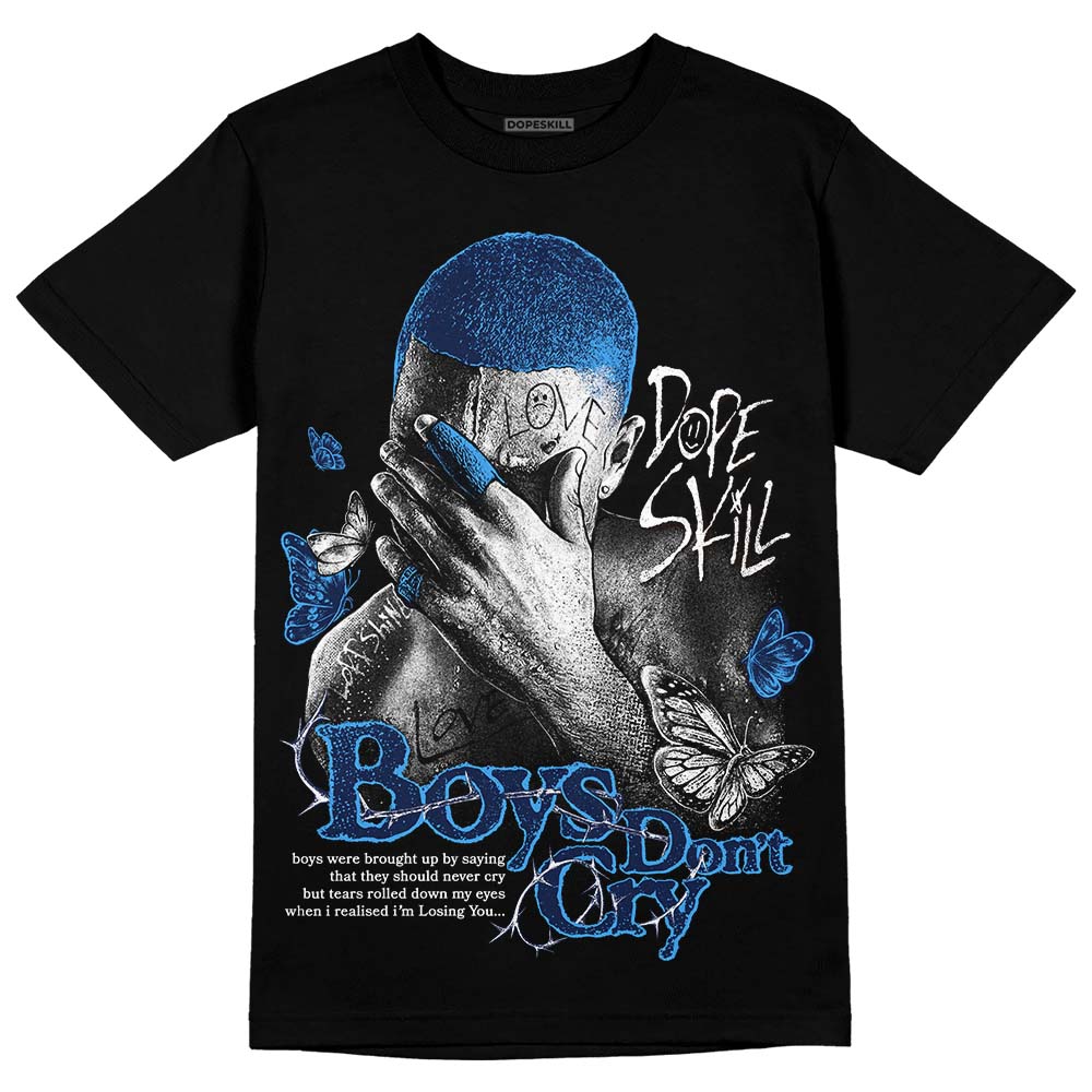AJ Spizike White Obsidian DopeSkill T-Shirt Boys Don't Cry Graphic
