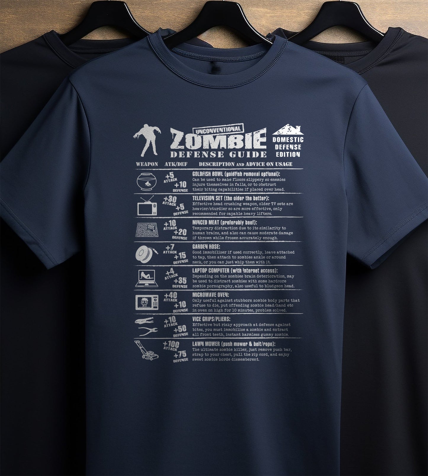 Zombie Defense Guide T-Shirt