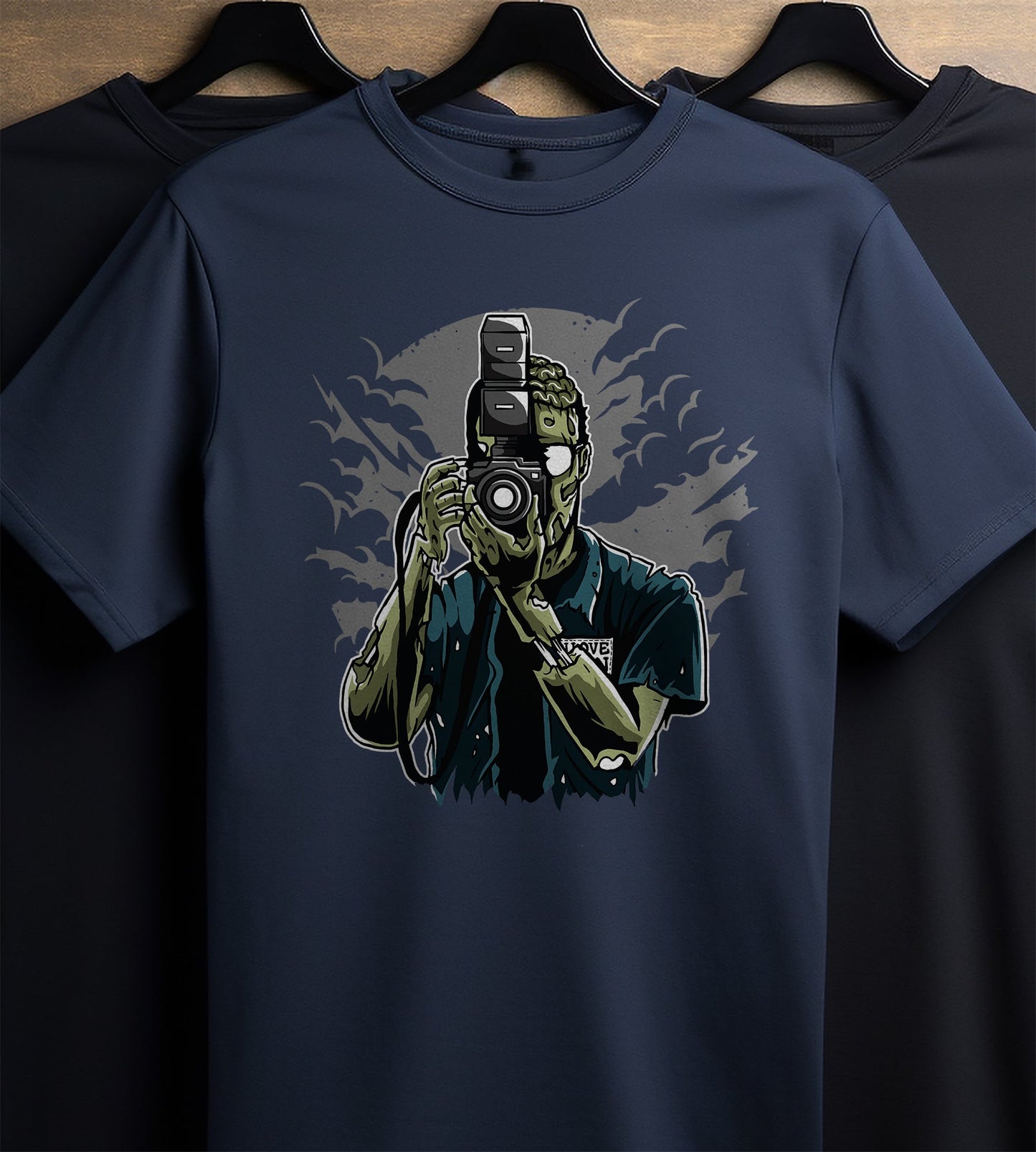 Zombie Photographer T-shirt