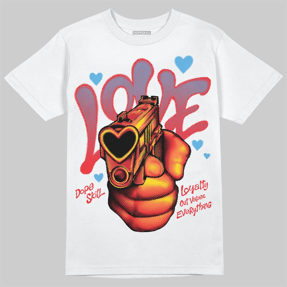 Cherry 11s DopeSkill T-Shirt Love Shot Graphic