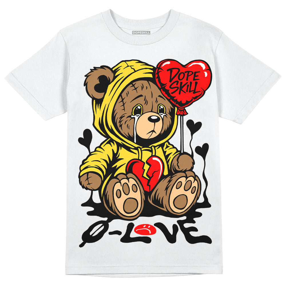 Black Tour Yellow AJ 4 Thunder DopeSkill Unisex T-Shirt Broken Bear Graphic