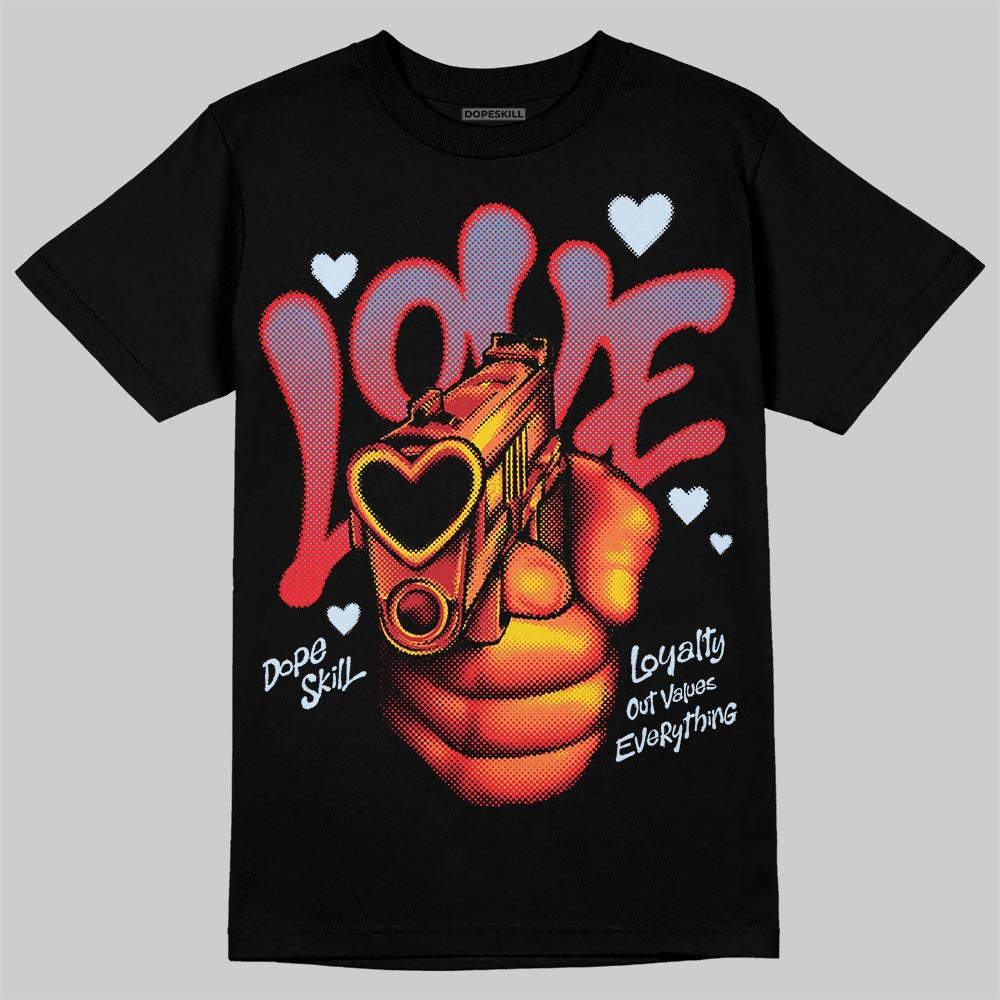 Cherry 11s DopeSkill T-Shirt Love Shot Graphic