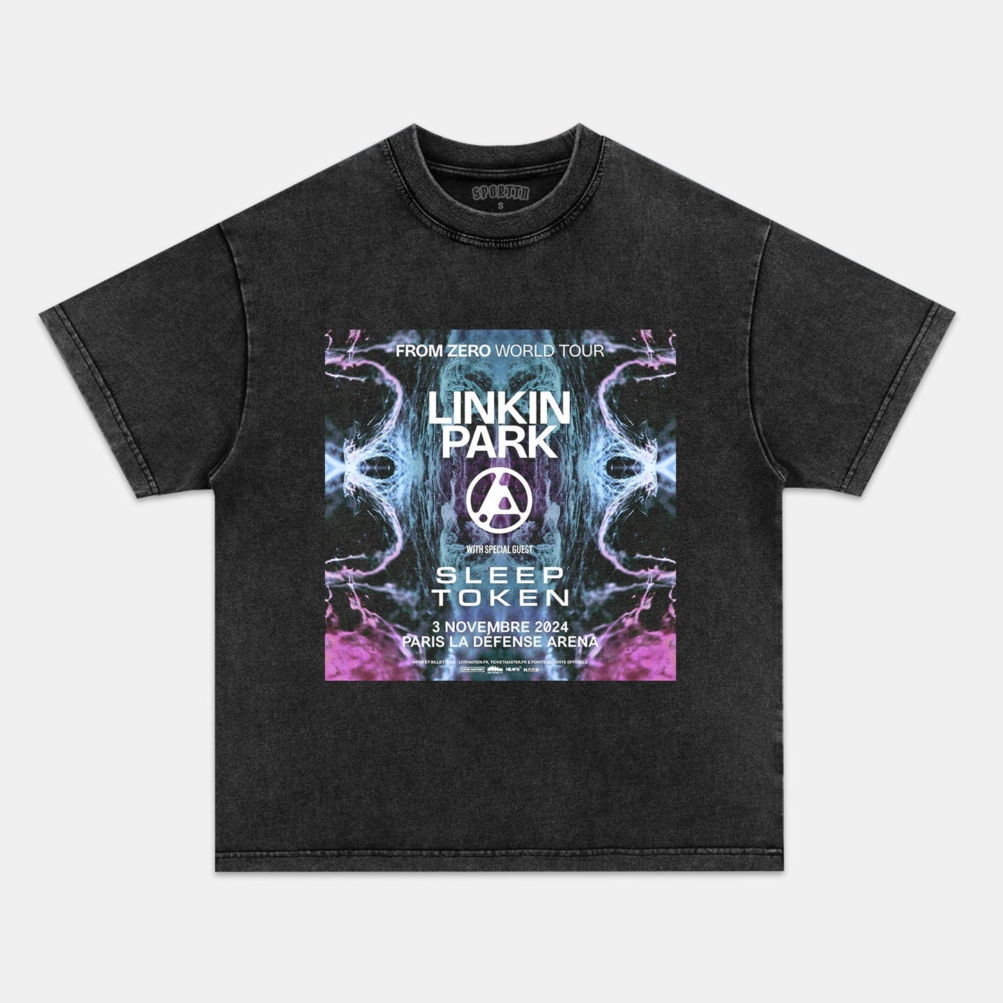 LINKIN PARK & FROM ZERO WORLD TOUR TEE Style002