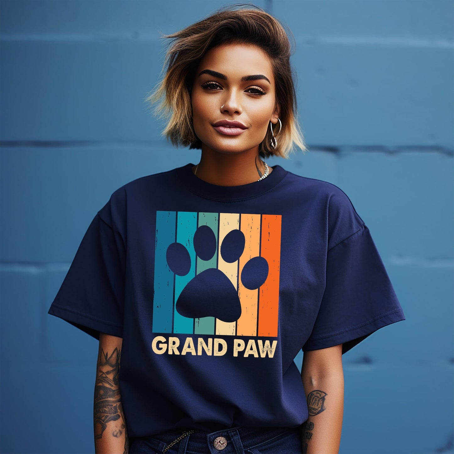 21 Grand Paw Funny TShirt for