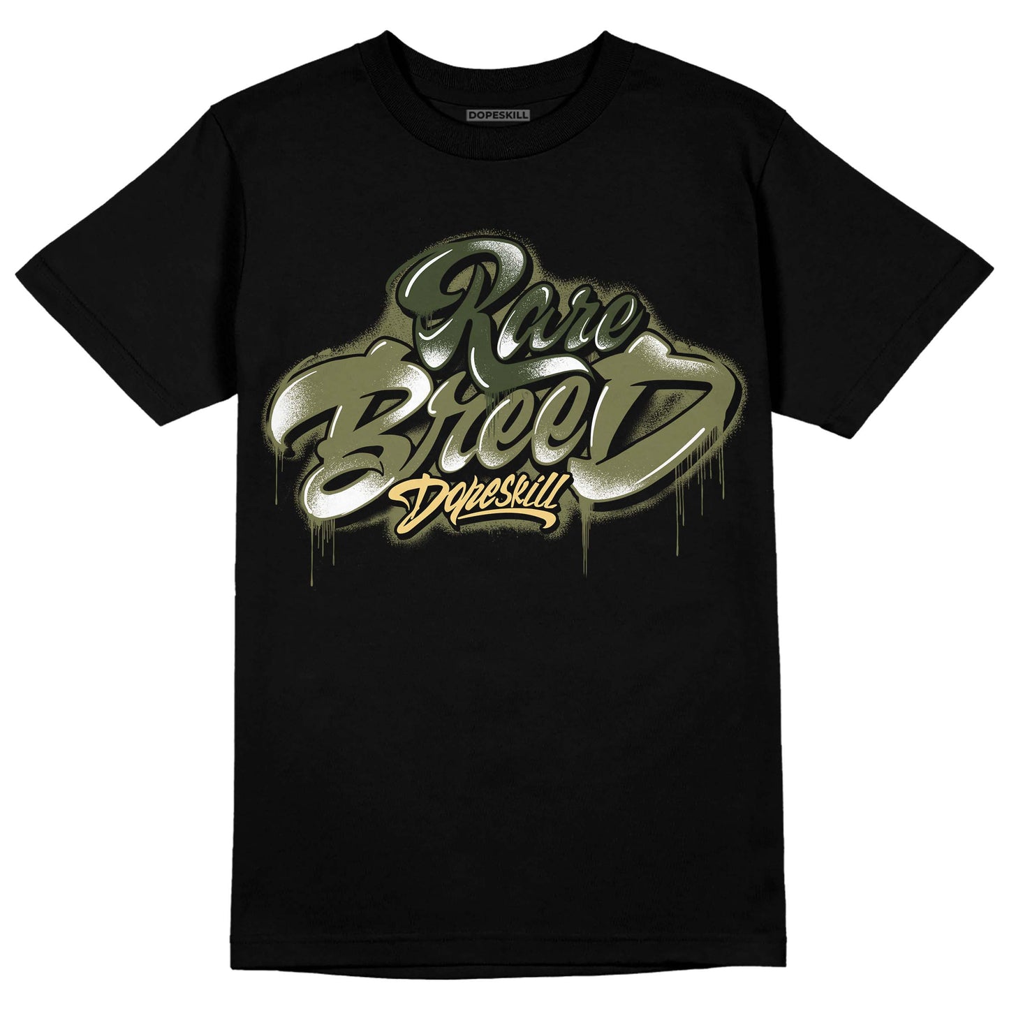 Craft Olive 4s DopeSkill T-Shirt Rare Breed Type Graphic