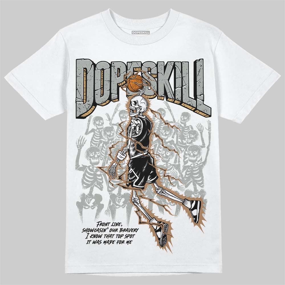 1906R ‘White Gold’ DopeSkill T-Shirt Thunder Dunk Graphic