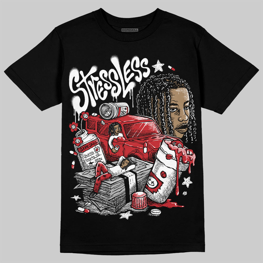 Bred 11s DopeSkill T-Shirt Stressless Graphic