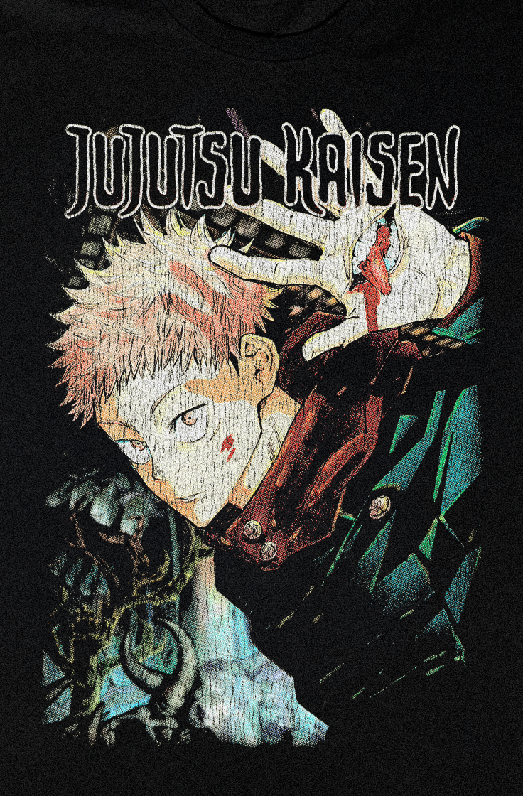 '20 JUJUTSU KAISEN BLACK T-SHIRT