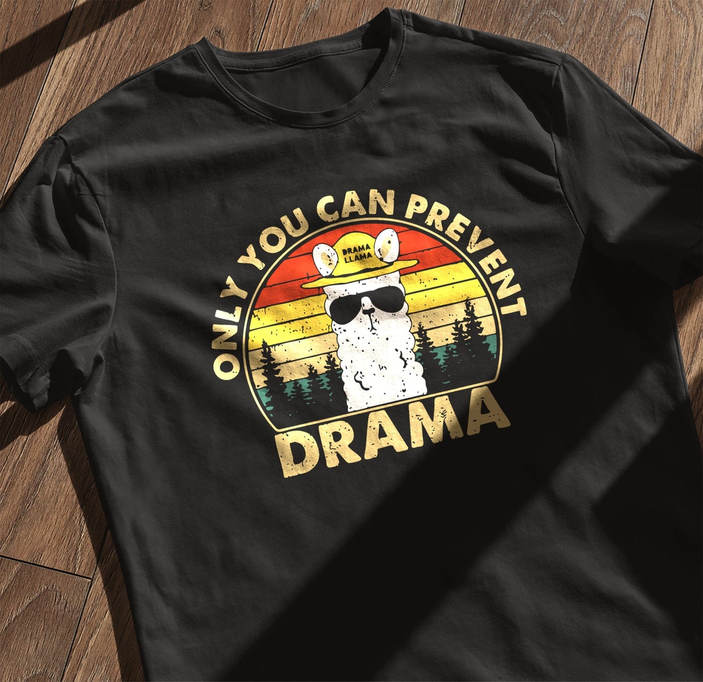 Drama Llama 5 T-Shirt - Chill & Funny!