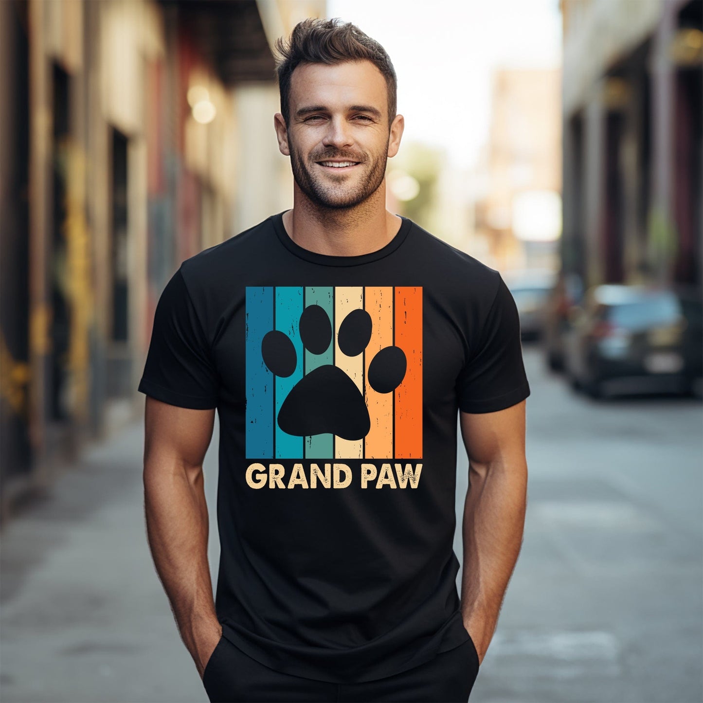 21 Grand Paw Funny TShirt for
