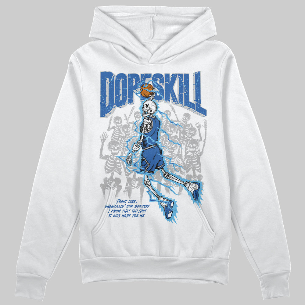 Blueberry 12s DopeSkill Hoodie Sweatshirt Thunder Dunk Graphic