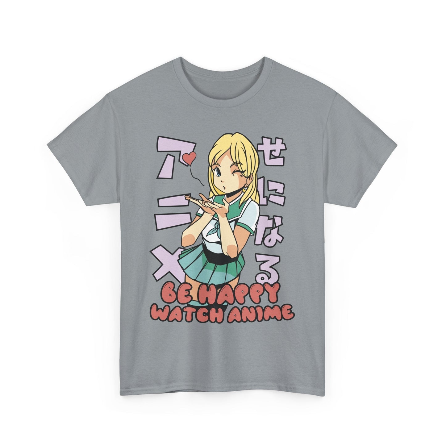 Be Happy Watch Anime Shirt Anime Graphic Tee