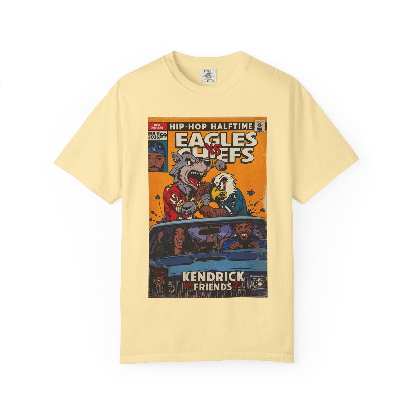 2025 Halftime - Eagles vs Chiefs - Unisex Comfort Colors T-shirt
