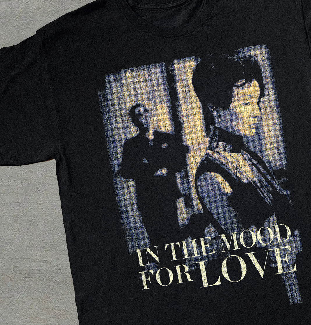 '00 IN THE MOOD FOR LOVE BLACK T-SHIRT