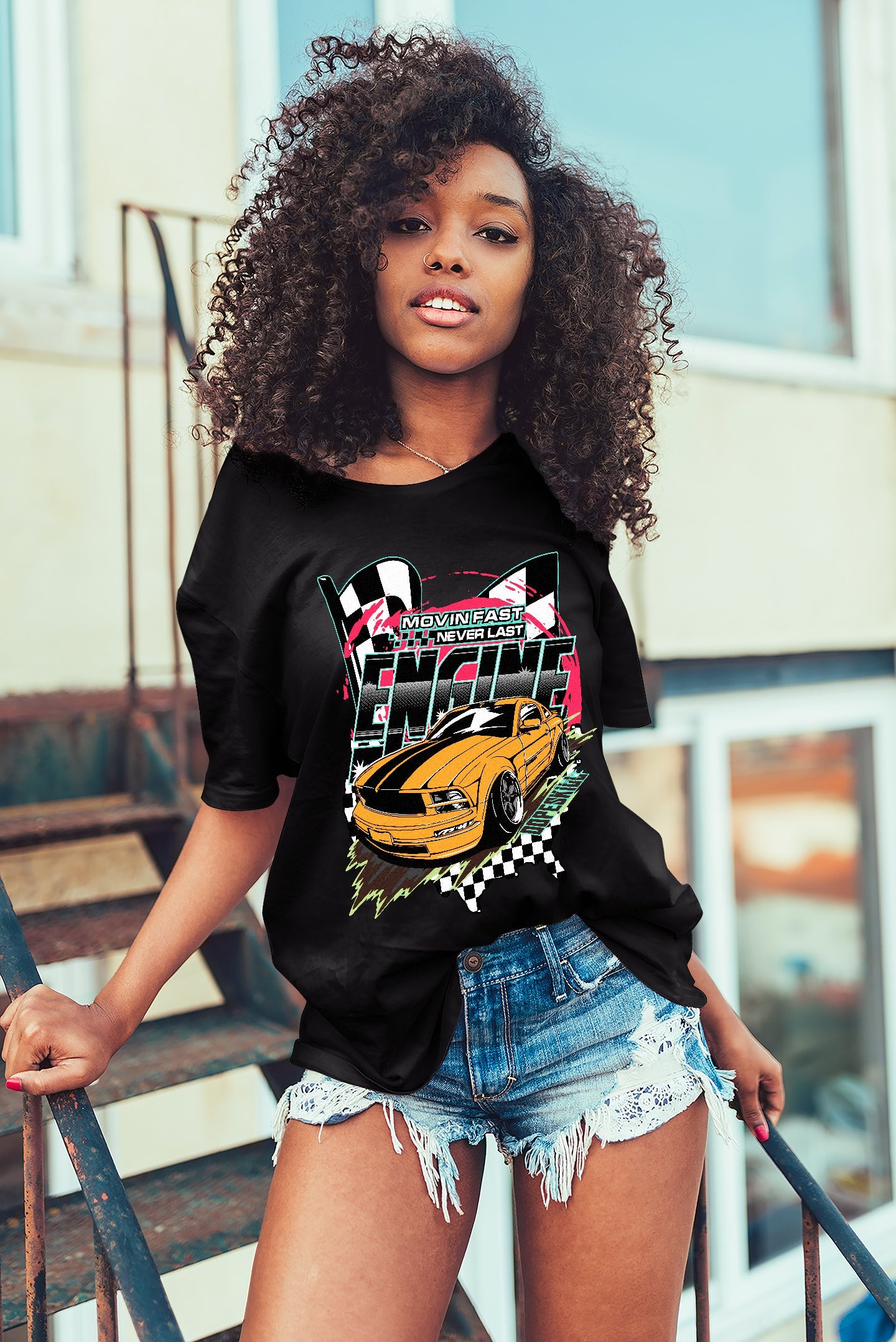 AJ 1 High OG Bio Hack DopeSkill T-Shirt ENGINE Tshirt Graphic