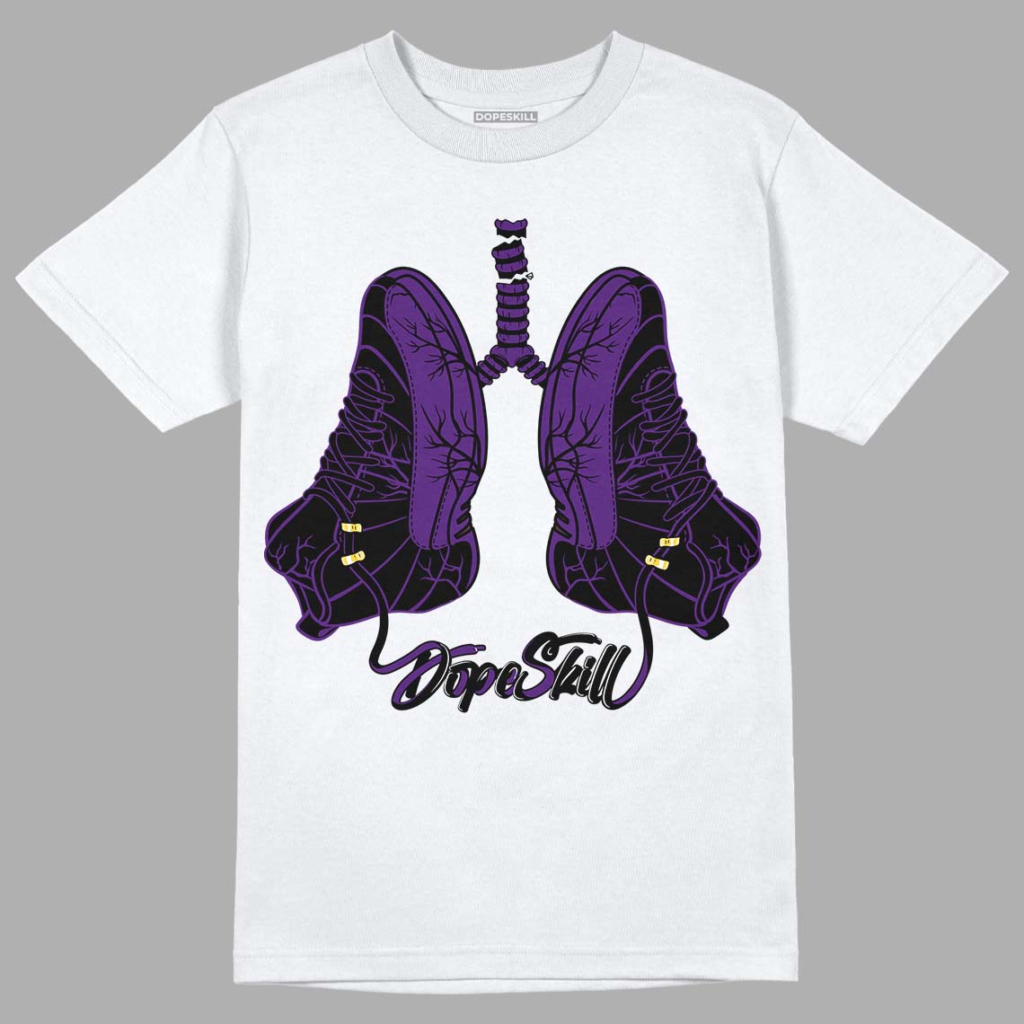 Field Purple 12s DopeSkill T-Shirt Breathe Graphic