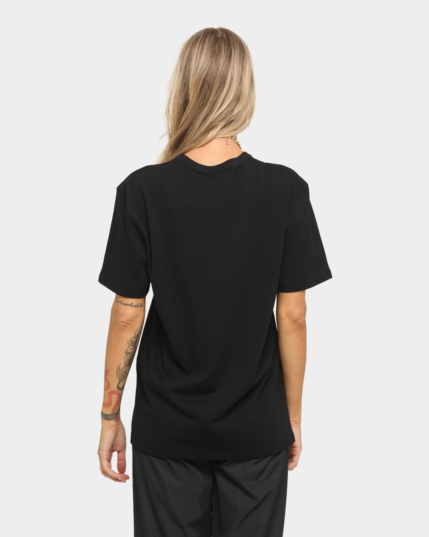 Champion Champion x Culture Kings Heritage T-Shirt Black/Gold Style001