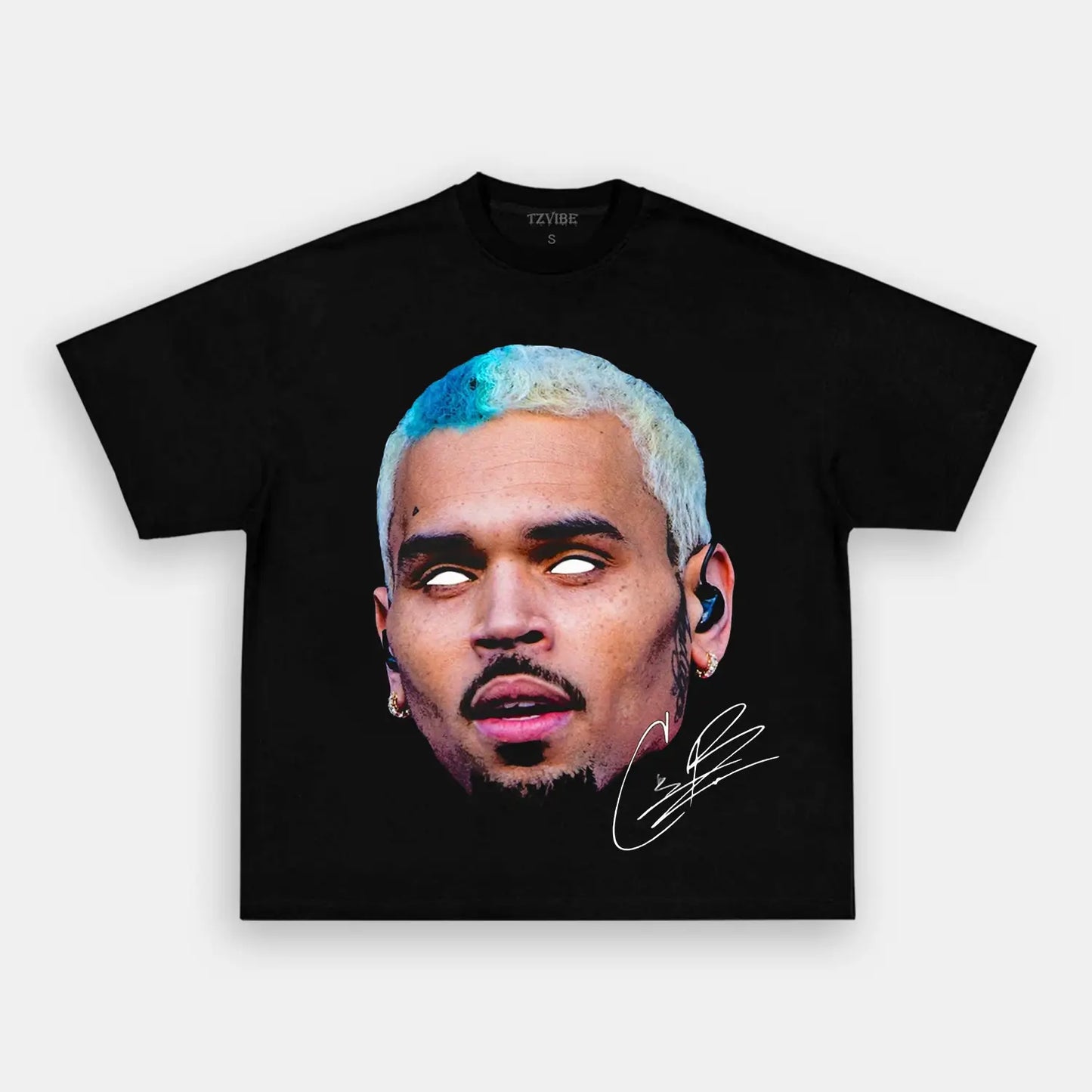 2024 CHRIS BROWN V6 VINTAGE TEE Style001