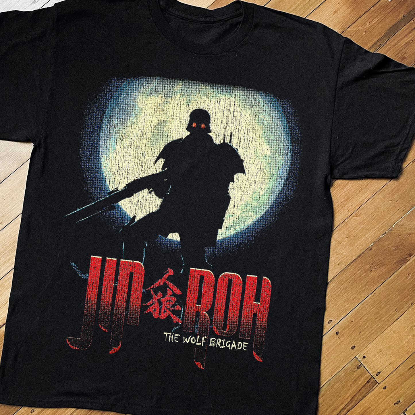 '01 JIN-ROH THE WOLF BRIGADE BLACK T-SHIRT