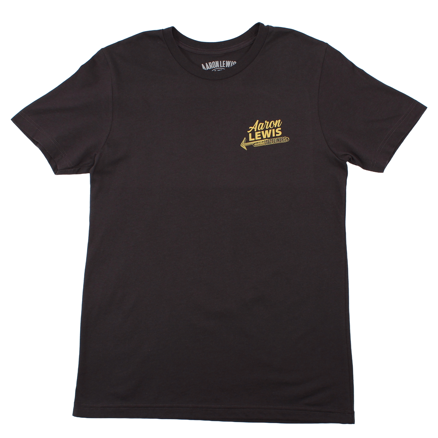 Aaron Lewis 2025 Marquee Tour Mens T Shirt Dark Gray
