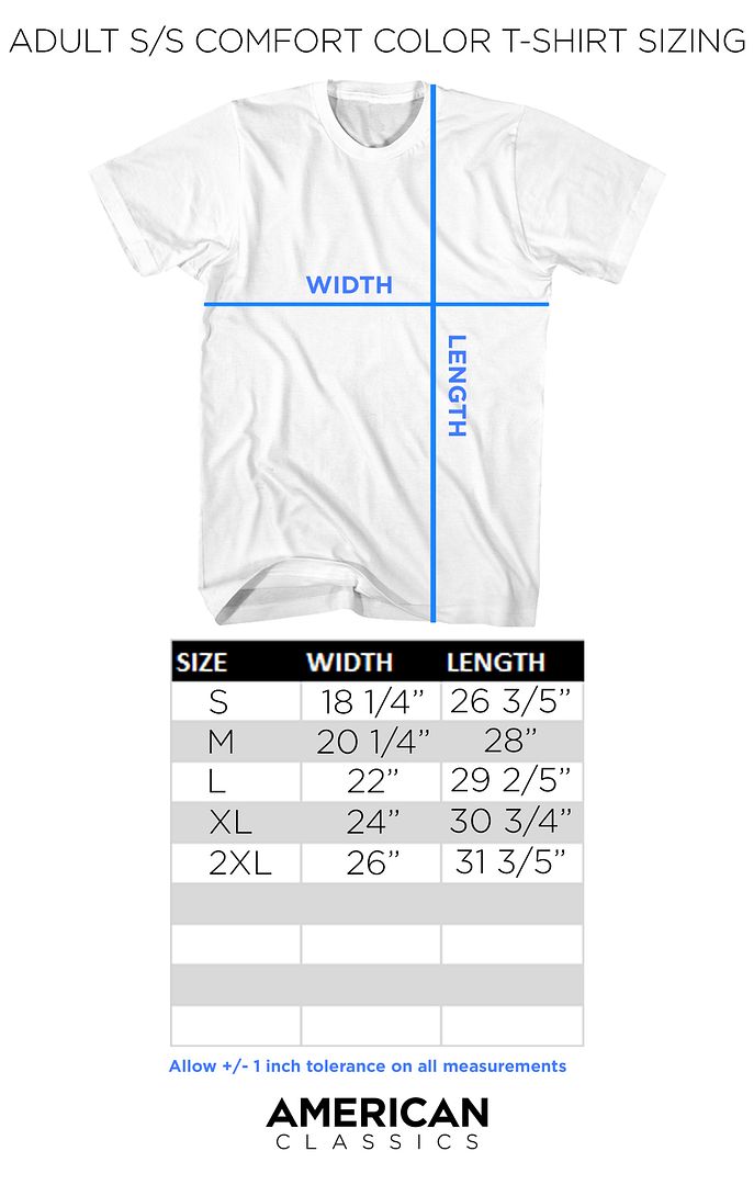 Bruce Brown Films - Endless Summer Heart - American Classics - Solid Blue Adult Short Sleeve Comfort Color T-Shirt