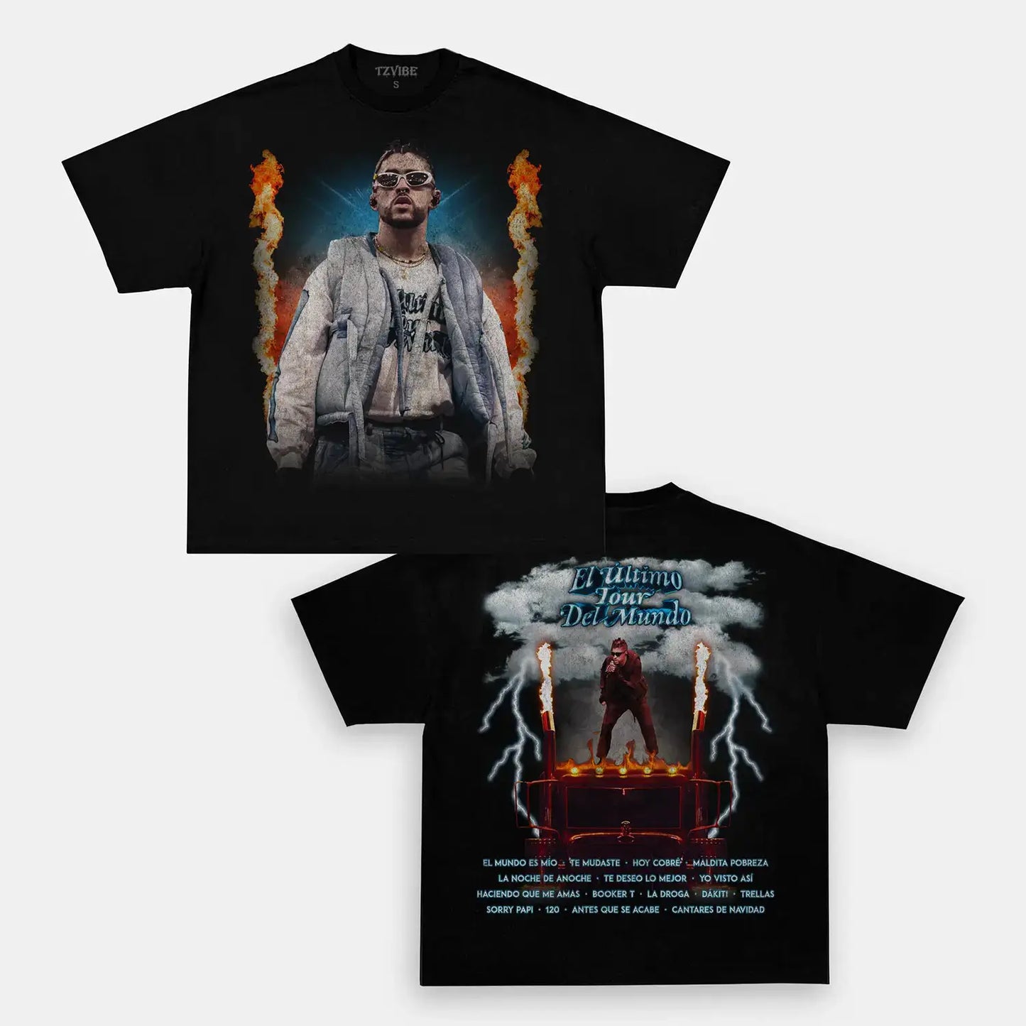 BAD BUNNY - EL √öLTIMO TOUR DEL MUNDO VINTAGE TEE
