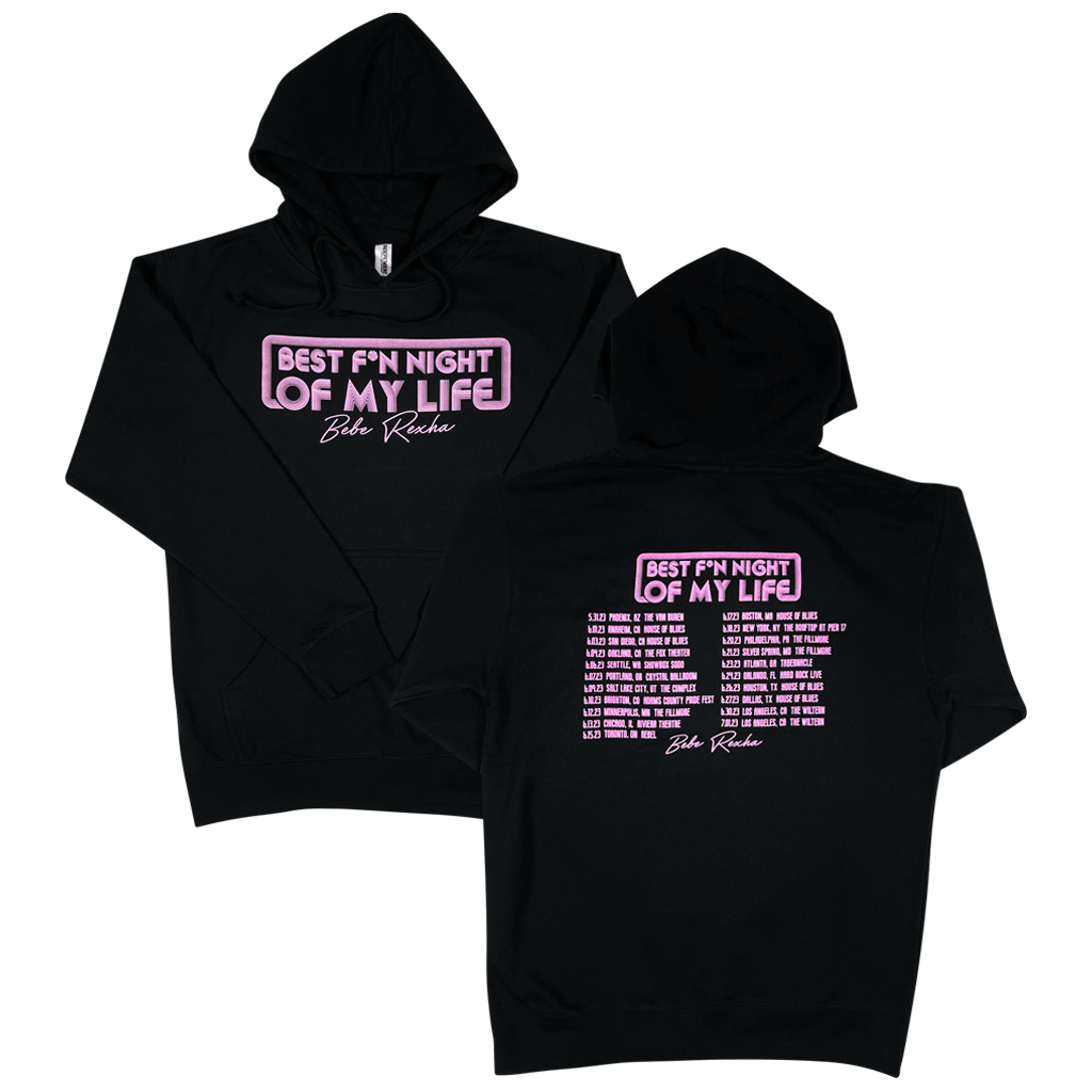 Best F*n Night Tour Black Hoodie
