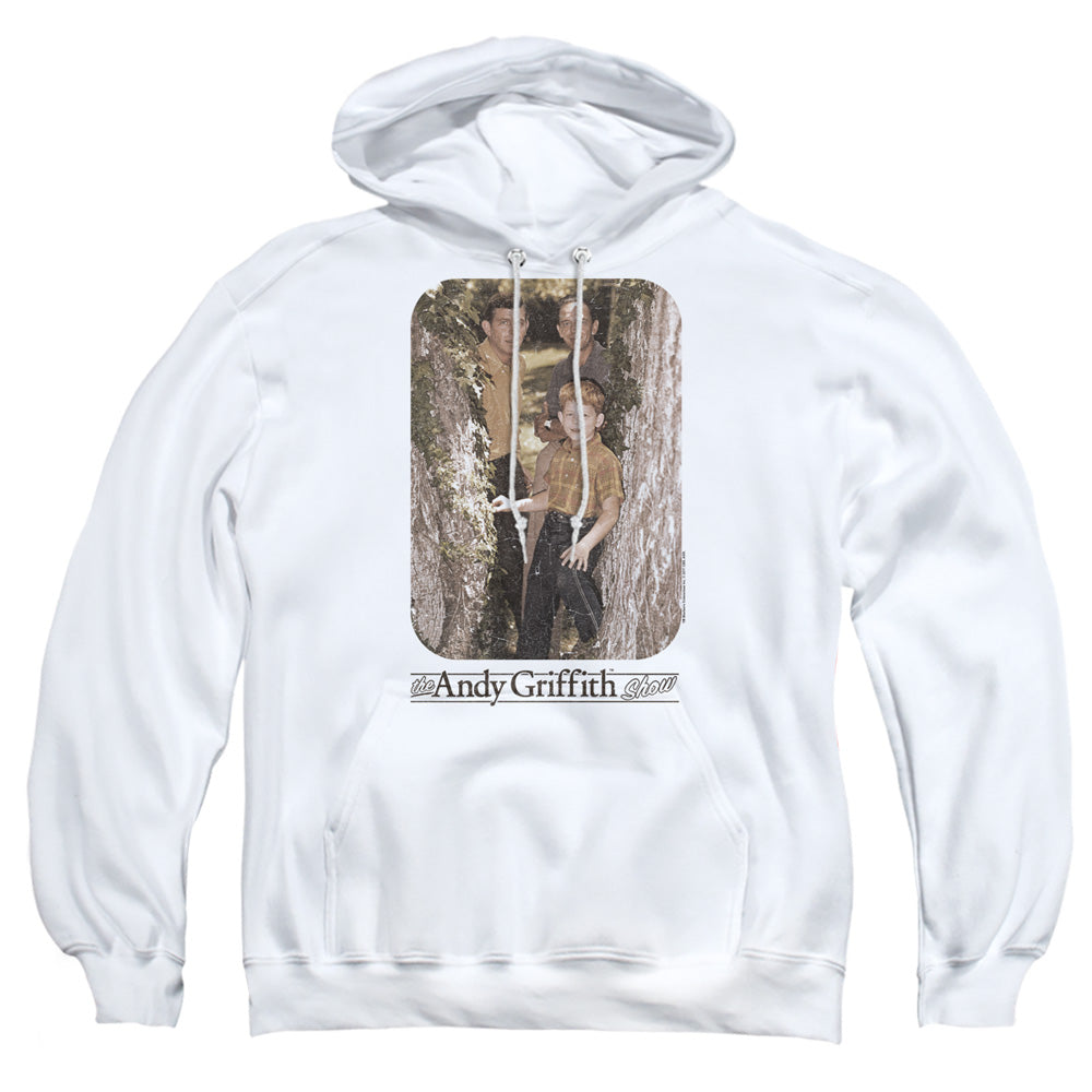 Andy Griffith Tree Photo Mens Hoodie White