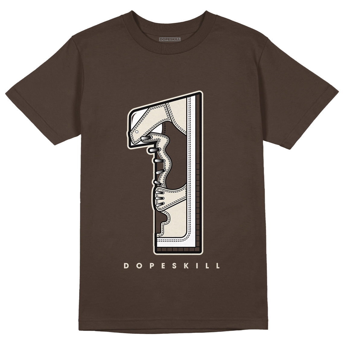 AJ 1 Low OG “Reverse Mocha” DopeSkill Ridgerock T-shirt No.1 Graphic