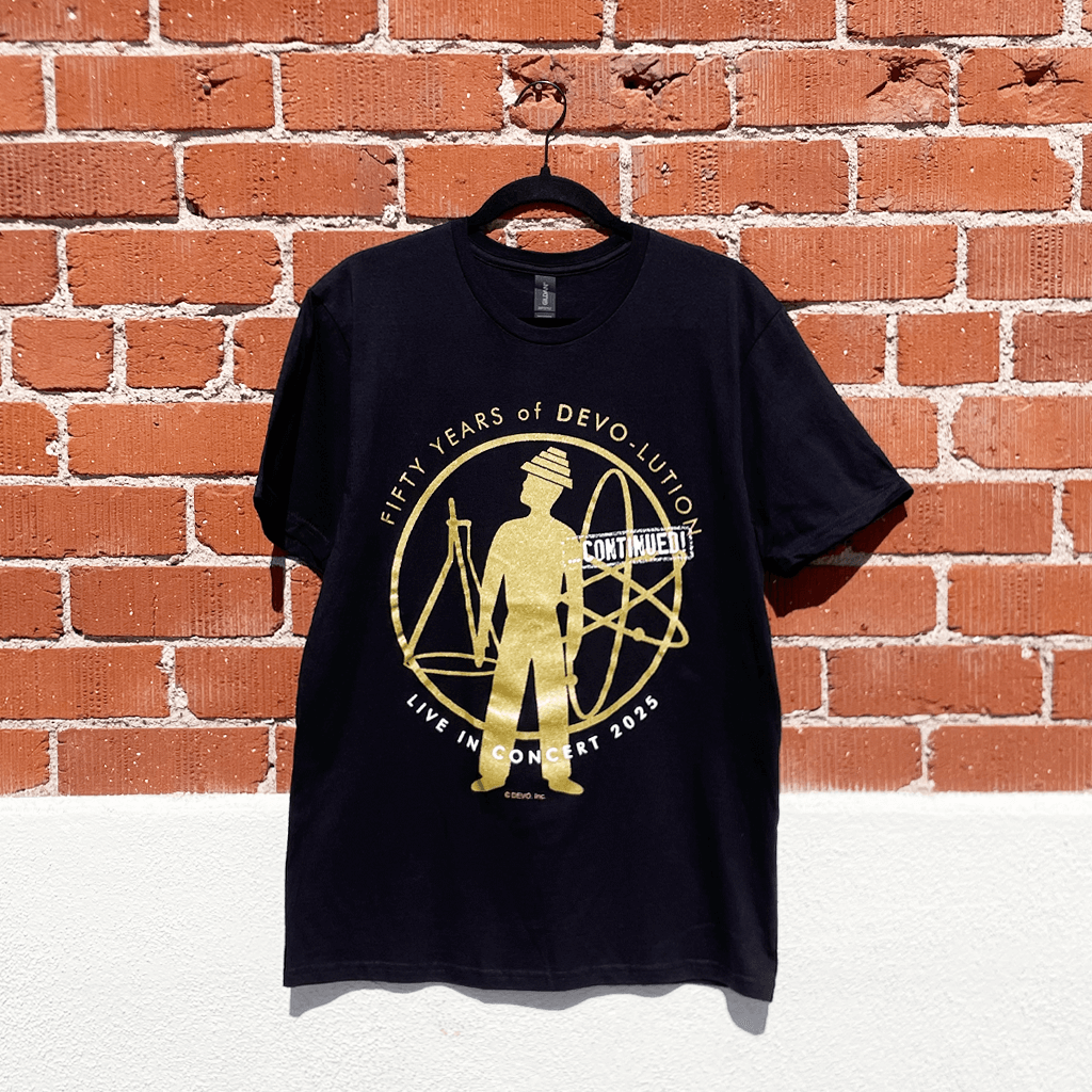 50 Years of Devolution 2025 Black Tour T-Shirt