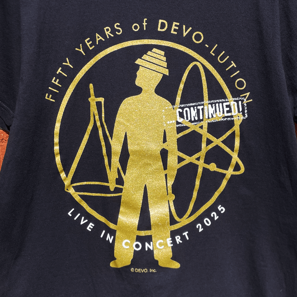50 Years of Devolution 2025 Black Tour T-Shirt