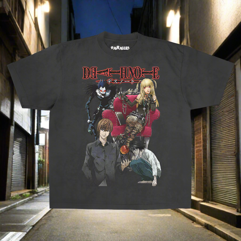 Deathnote Vintage Tee Black