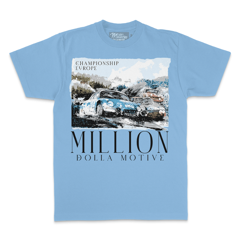Europe Championship Racing - University Blue T-Shirt