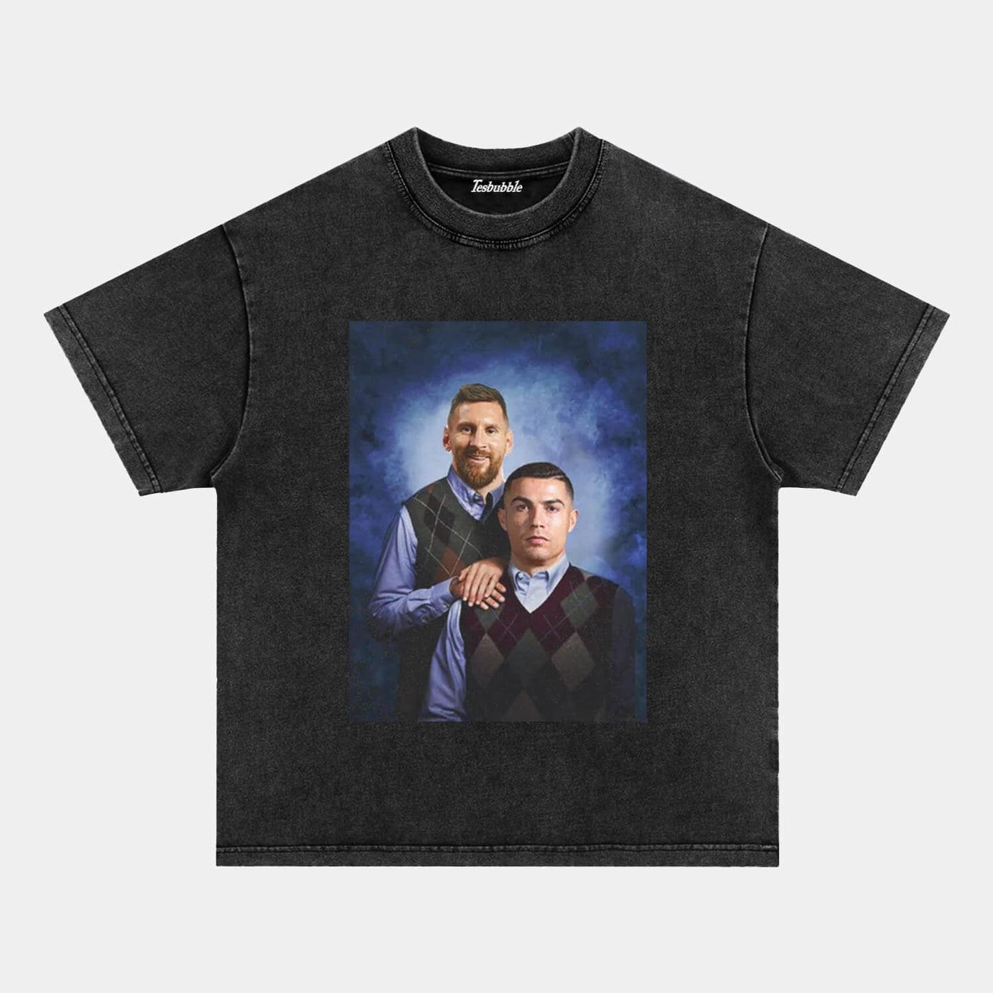 FUNNY MESSI RONALDO TEE
